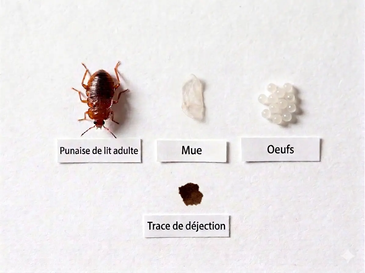 guide ultime pour reconnaître les punaises de lit (photos et signes fiables) — image principale