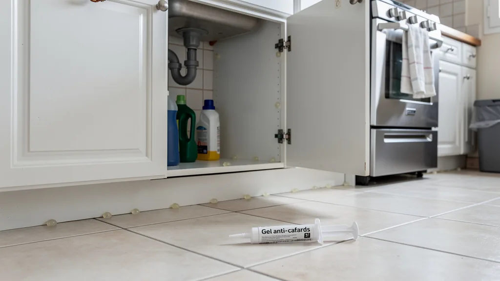 les meilleurs emplacements pour poser un gel anti-cafards — image principale