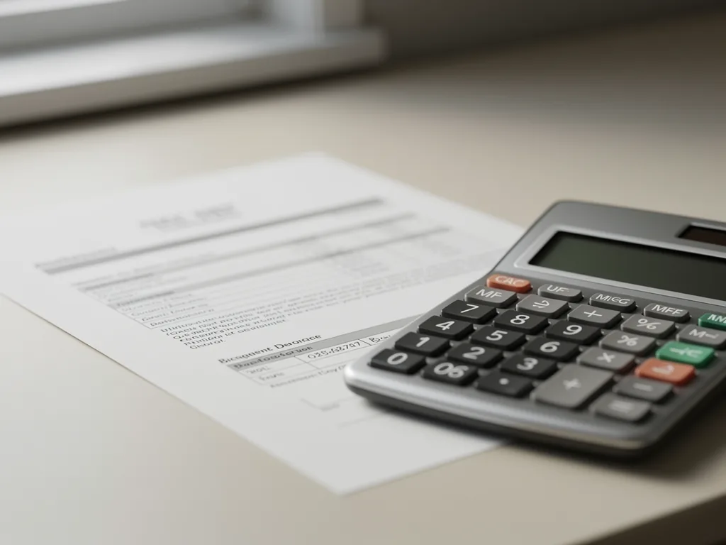 Devis de dératisation posé avec calculatrice